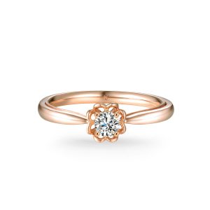 Lovely Whisper Diamond Engagement Ring