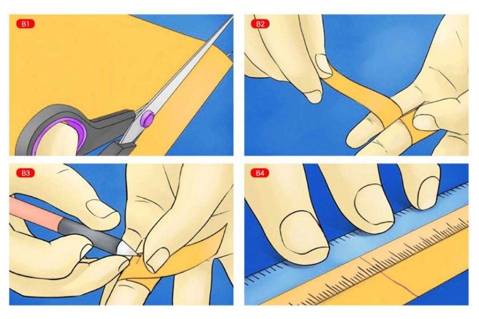 Cách đo size nhẫn bằng một mảnh giấy hoặc sợi dây