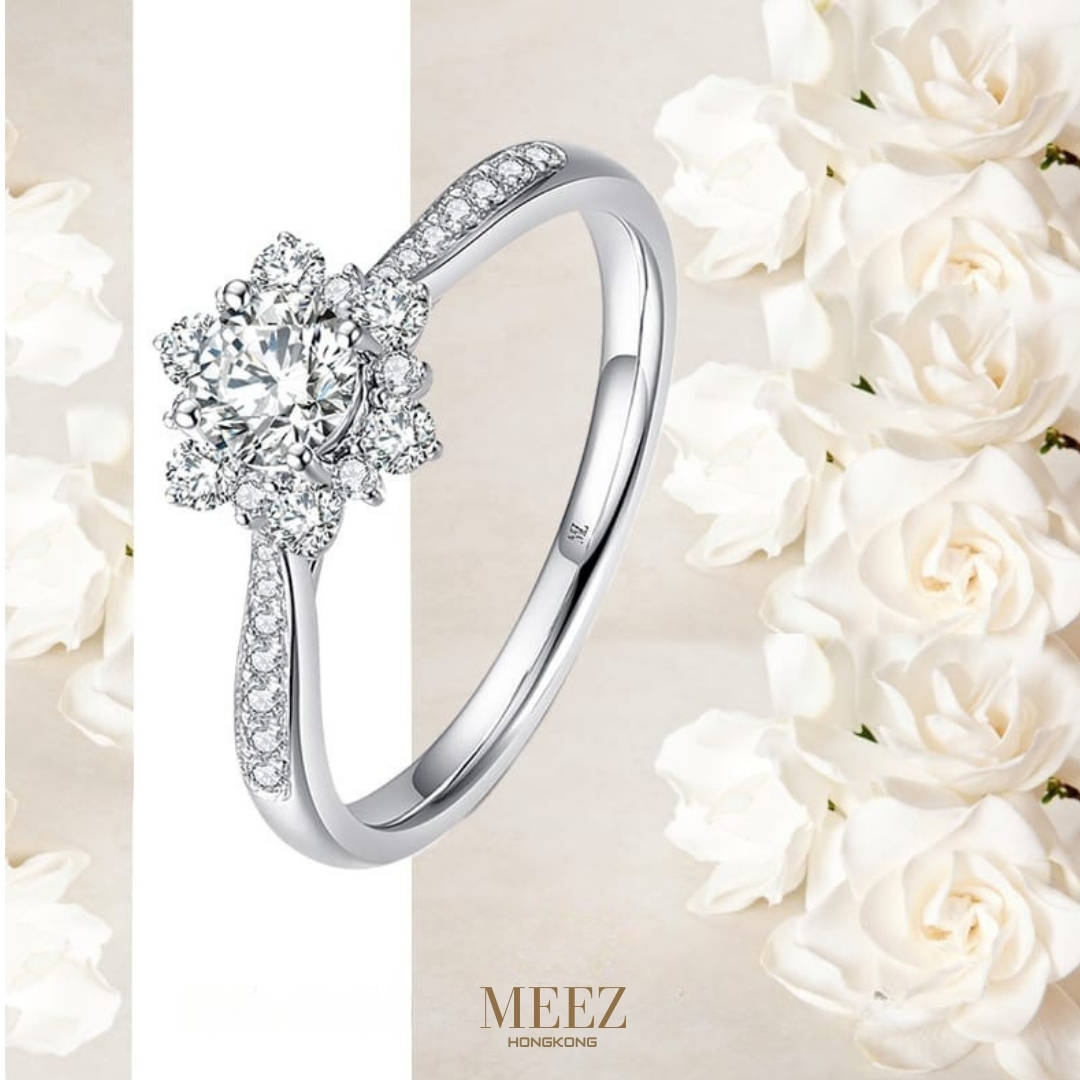 You By My Side Diamond Engagement Ring
